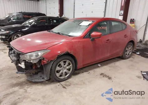 2014 Mazda Mazda3 I Sport z USA, uszkodzony, nr VIN JM1BM1U71E1134320